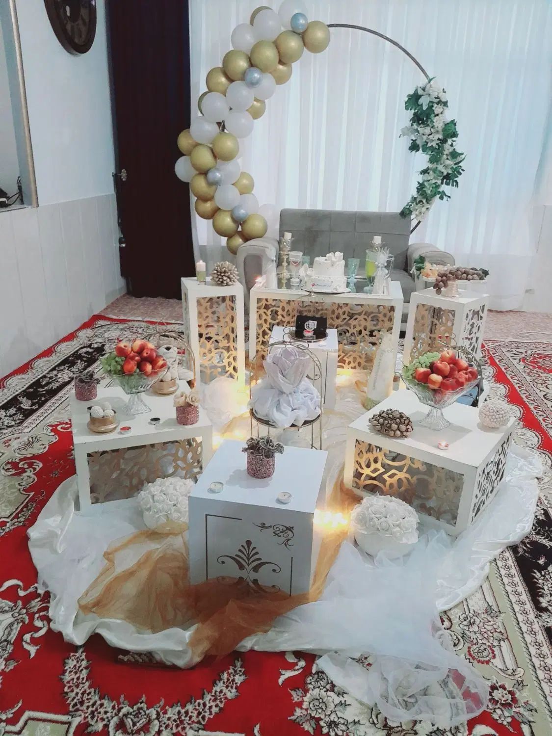 وسایل سفره عقد و دیزاین تولد|صنایع دستی و سایر لوازم تزئینی|مشهد, هفت تیر (نه دره)|دیوار