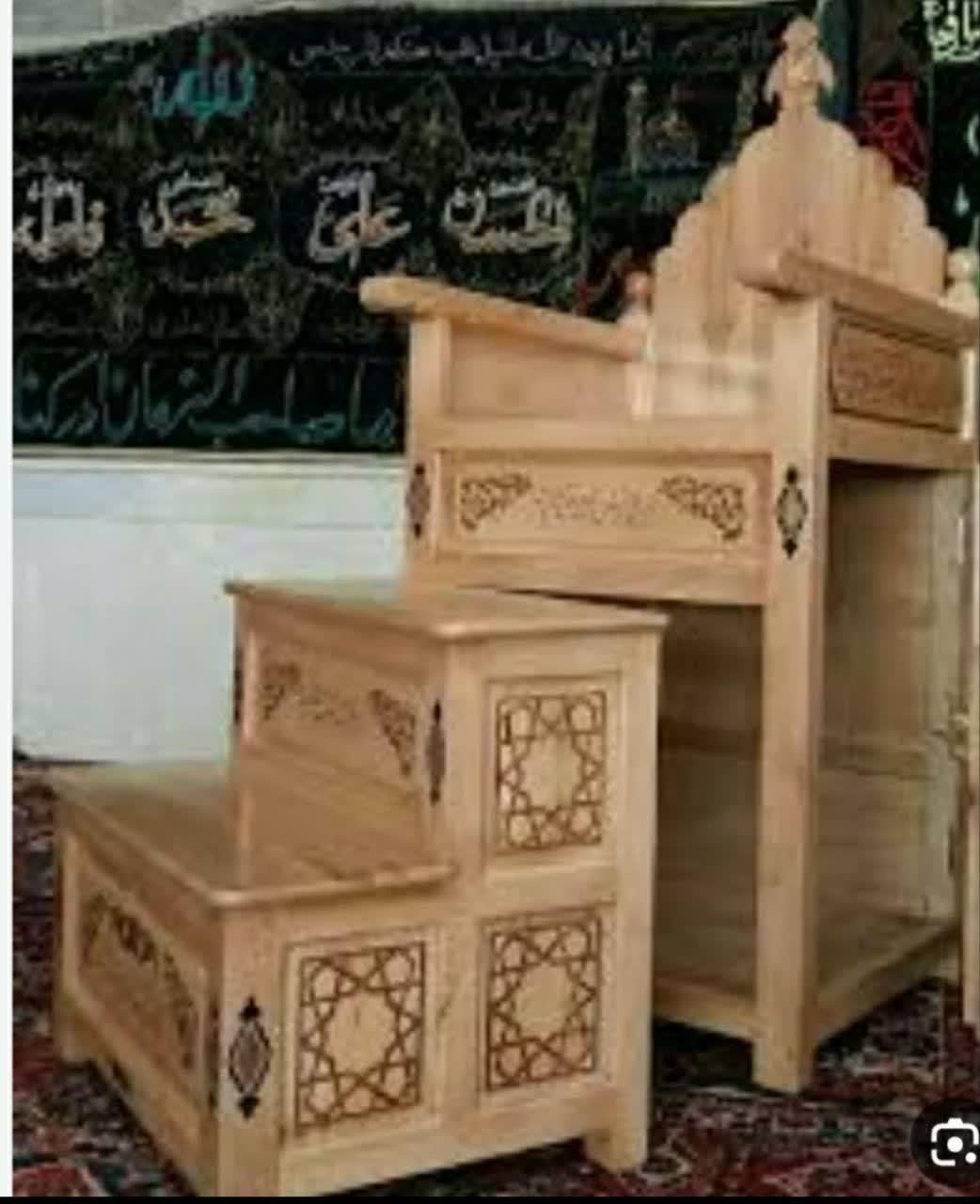 منبر|مبلمان خانگی و میز عسلی|قم, زاویه|دیوار