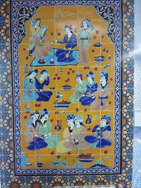 کاشی هفت رنگ کاشی سنتی|صنایع دستی و سایر لوازم تزئینی|تهران, شیخ هادی|دیوار