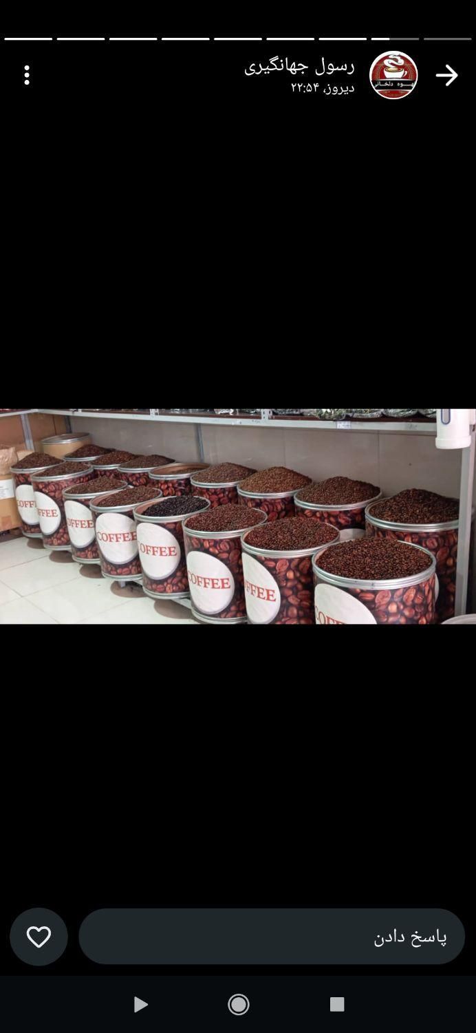 سطل مقوایی بشکه قهوه،برنج خشکبار عطاری قفسه استند|ظروف نگهدارنده، پلاستیکی، یک‌بارمصرف|شیراز, شهرک کوشکک|دیوار