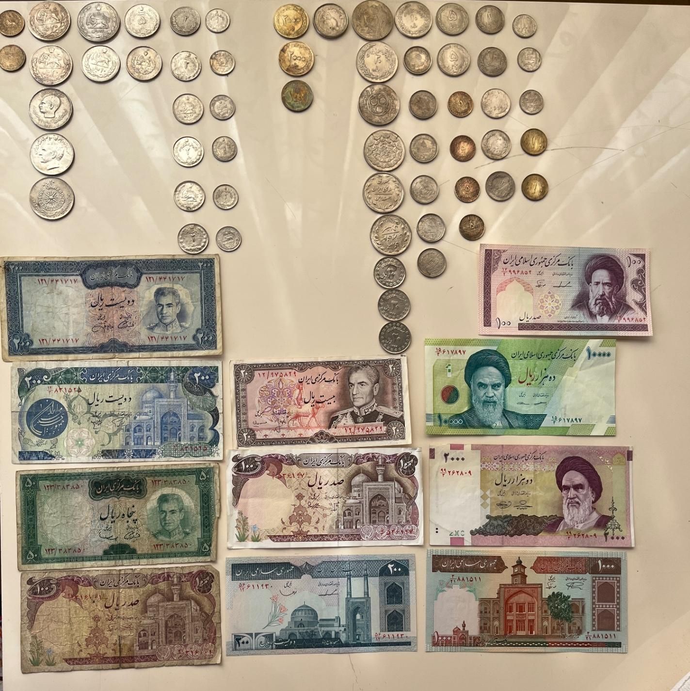 مجموعه سکه و اسکناس قدیمی|کلکسیون سکه، تمبر، اسکناس|کرج, شهرک اوج|دیوار
