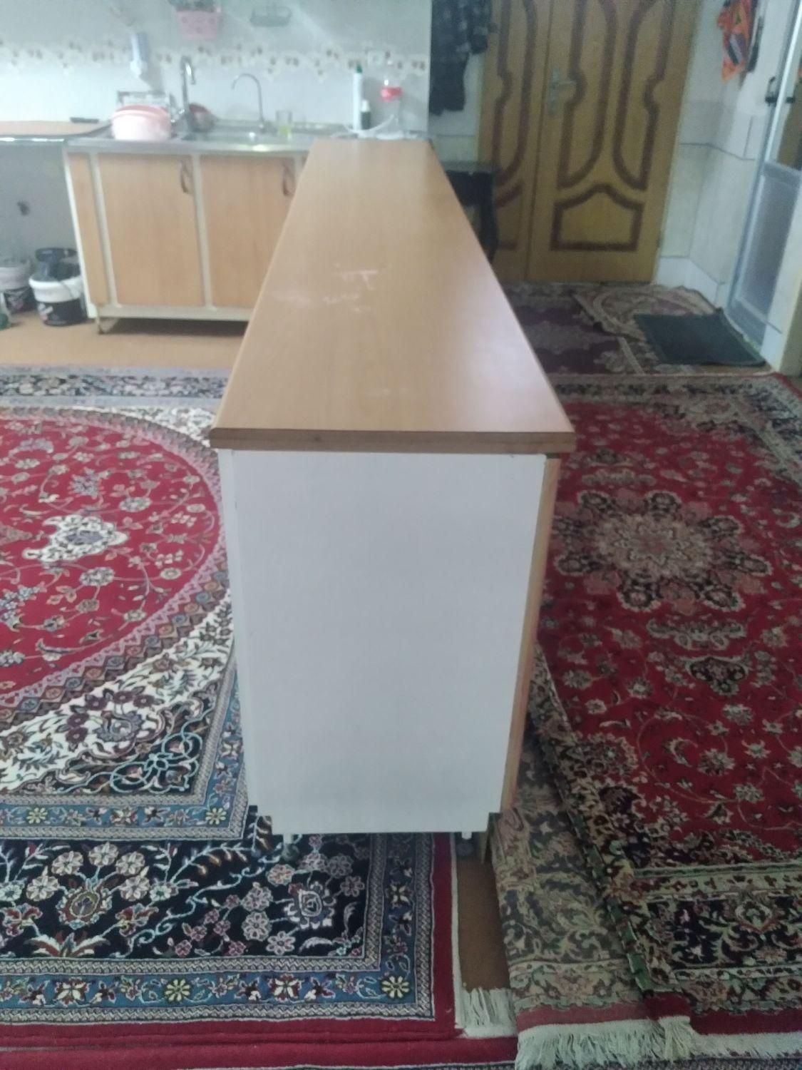 میز اپن یا کابینت|بوفه، ویترین، کنسول|مبارکه, |دیوار
