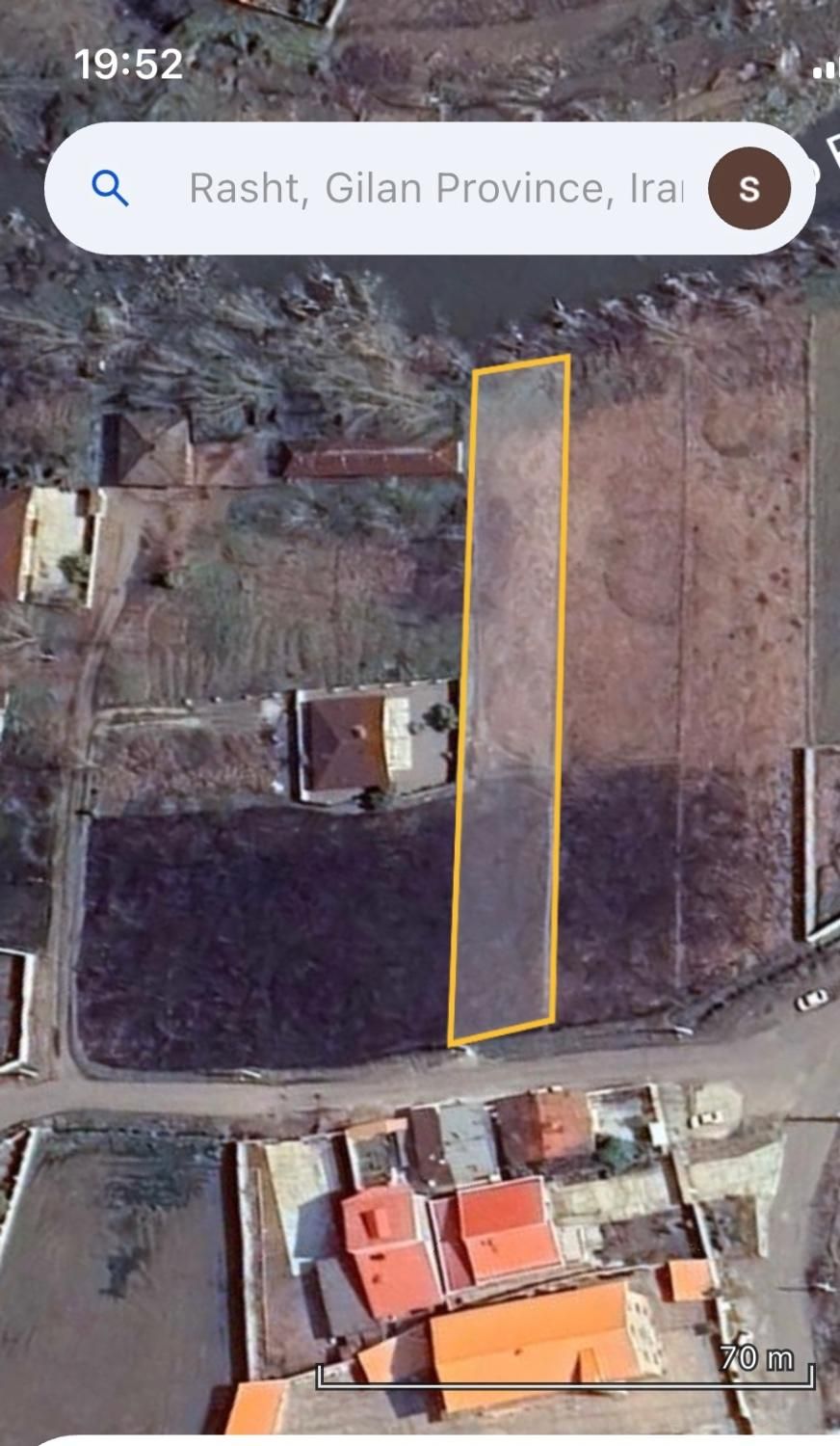 زمین ۱۲۰۰ متر بهترین لوکیشن رشت|فروش زمین و ملک کلنگی|رشت, پیله داربن|دیوار