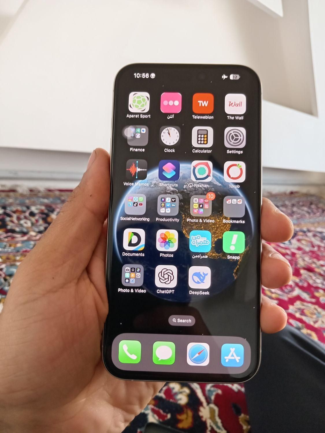 اپل iPhone 15 Pro Max با حافظهٔ ۲۵۶ گیگابایت|موبایل|علی‌آباد کتول, |دیوار
