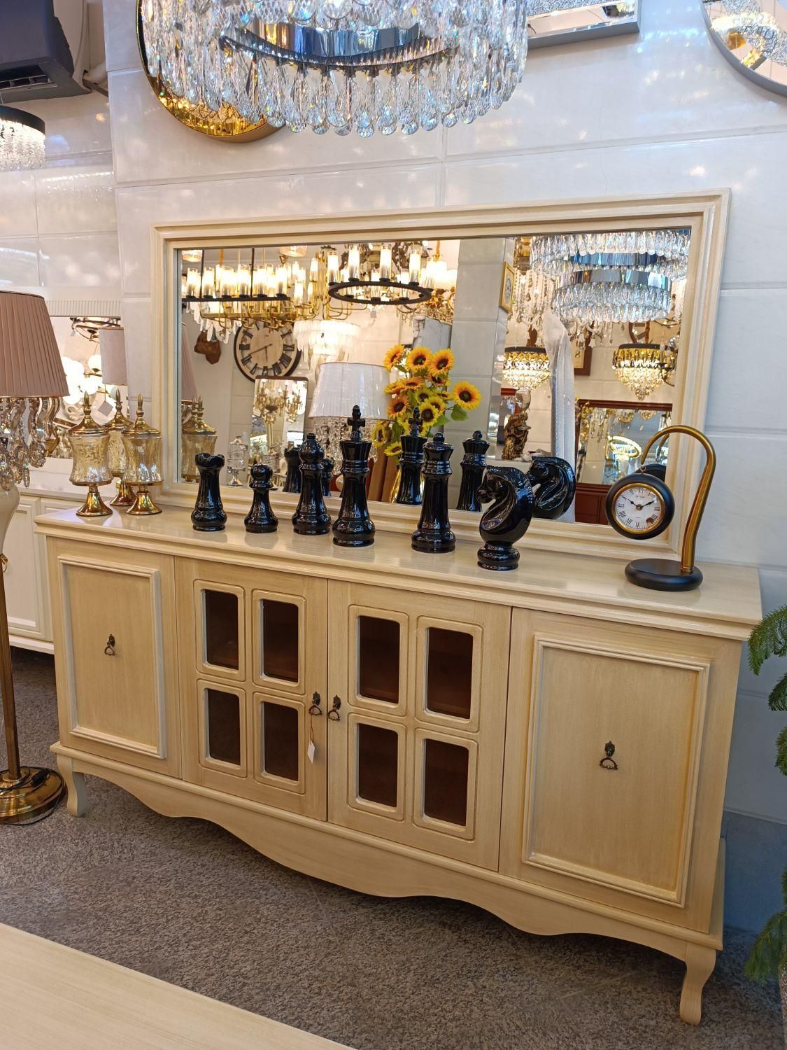 آینه کنسول و میزتلویزیون مدل یاقوت|بوفه، ویترین، کنسول|رشت, دیلمان|دیوار