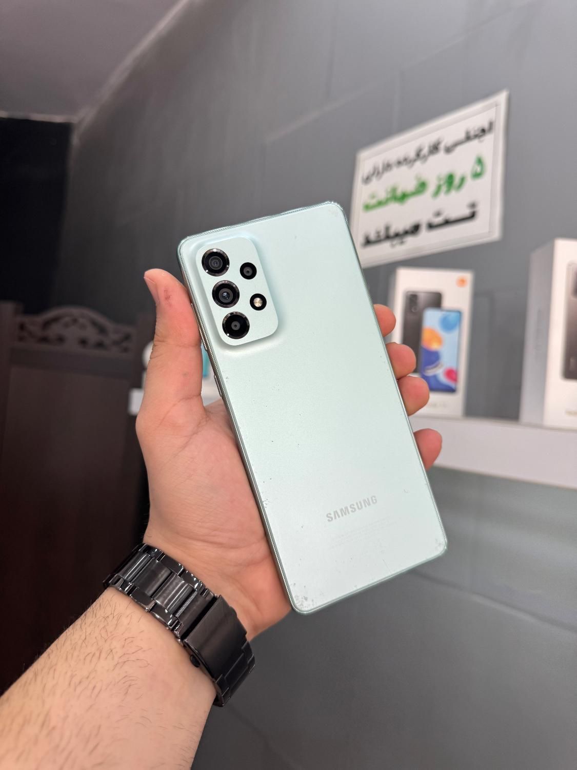 سامسونگ A73 5G / حافظه 256 رم 8|موبایل|اصفهان, ملک‌شهر|دیوار