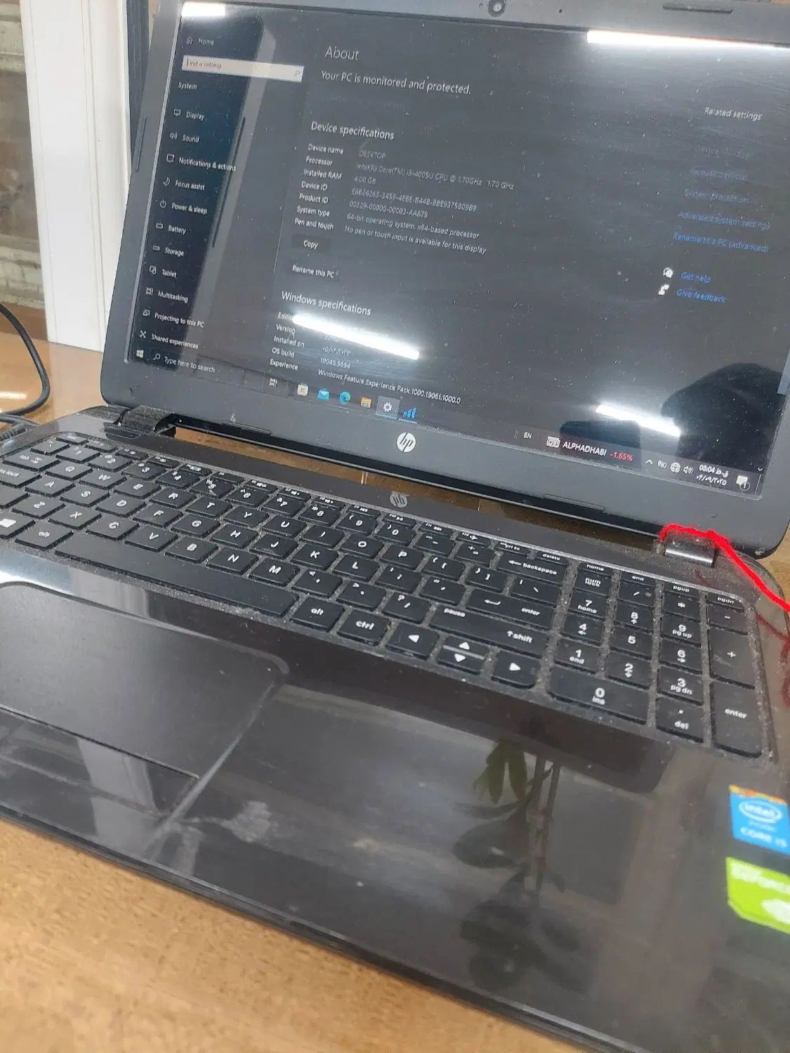 لبتاب hp در حد نو قیمت مناسب|رایانه همراه|تهران, شهرآرا|دیوار