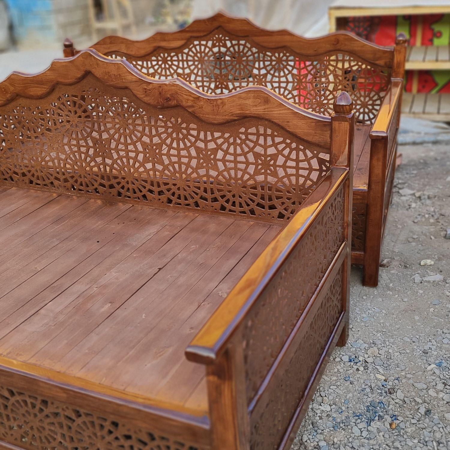 مبلمان تخت سنتی ۶۸۳۱ ارسال به تمام شهرها|مبلمان خانگی و میز عسلی|یزد, |دیوار