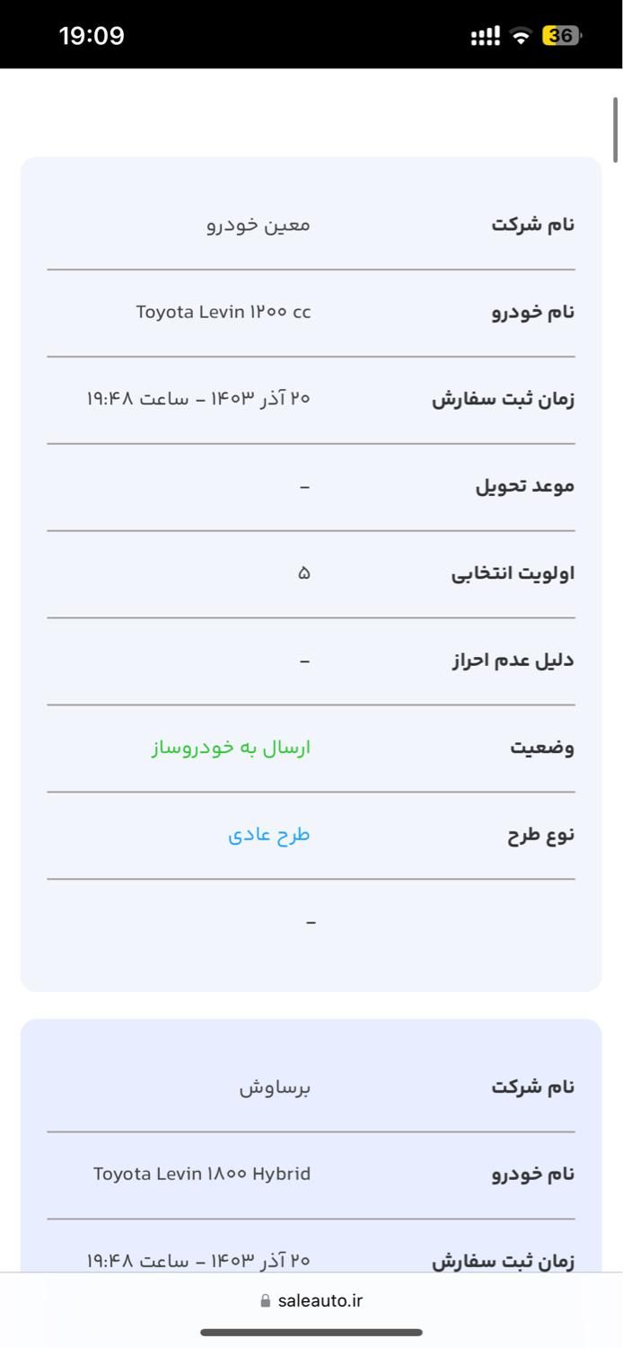 تویوتا لوین توربو 1200 سی سی، مدل ۲۰۲۴|خودرو سواری و وانت|تهران, پرستار|دیوار