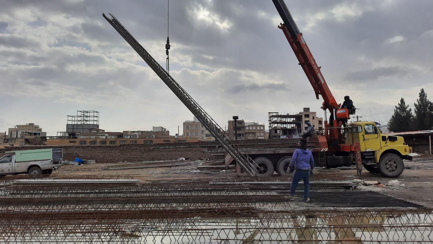 تیرچه بلوک پایه فنس|مصالح و تجهیزات ساختمان|دورود, |دیوار