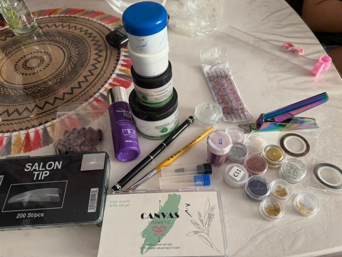 وسایل کاشت ناخن حتما توضیحات خوانده شود|آرایشی، بهداشتی، درمانی|شیراز, هفت تنان|دیوار