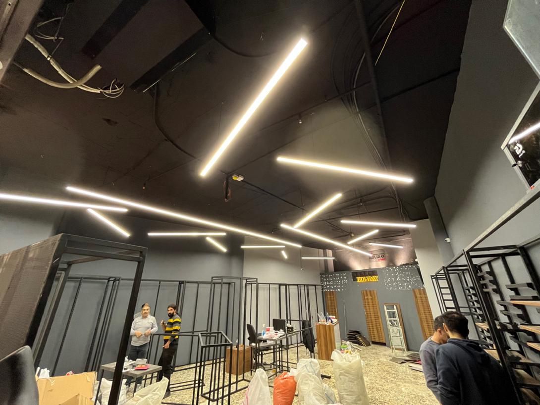 طراحی و تولید لاین نوری حرفه‌ای،قیمت کارخانه|لامپ و چراغ|اصفهان, دهنو|دیوار