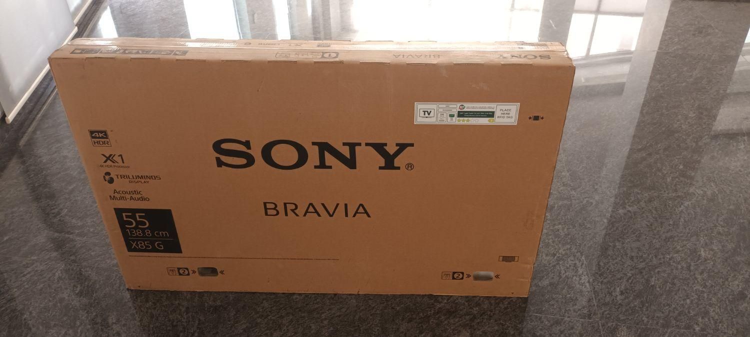 کارتون تلویزیون SONY BRAVIA 55اینج با چوب پمبه|صوتی و تصویری|تهران, ولنجک|دیوار