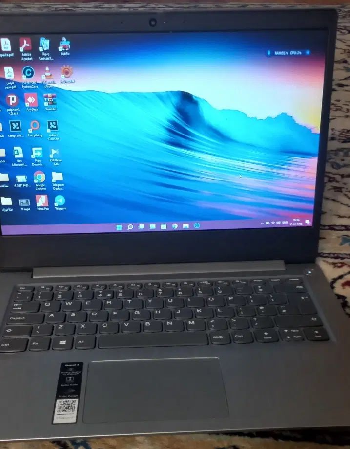 لپتاپ لنوو ideapad3 در حد نو ۲۰۲۲|رایانه همراه|مشهد, اقبال|دیوار