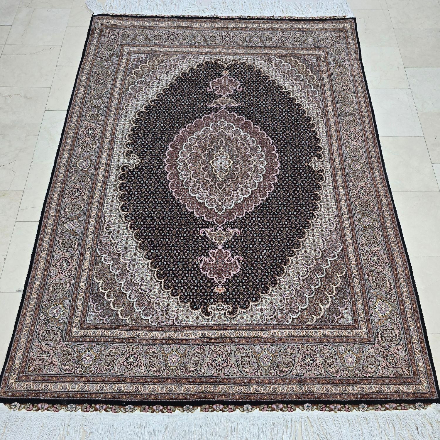 جفت قالیچه خطیبی / اولیا / سالاری / ماهی / هریس|فرش|تهران, ونک|دیوار
