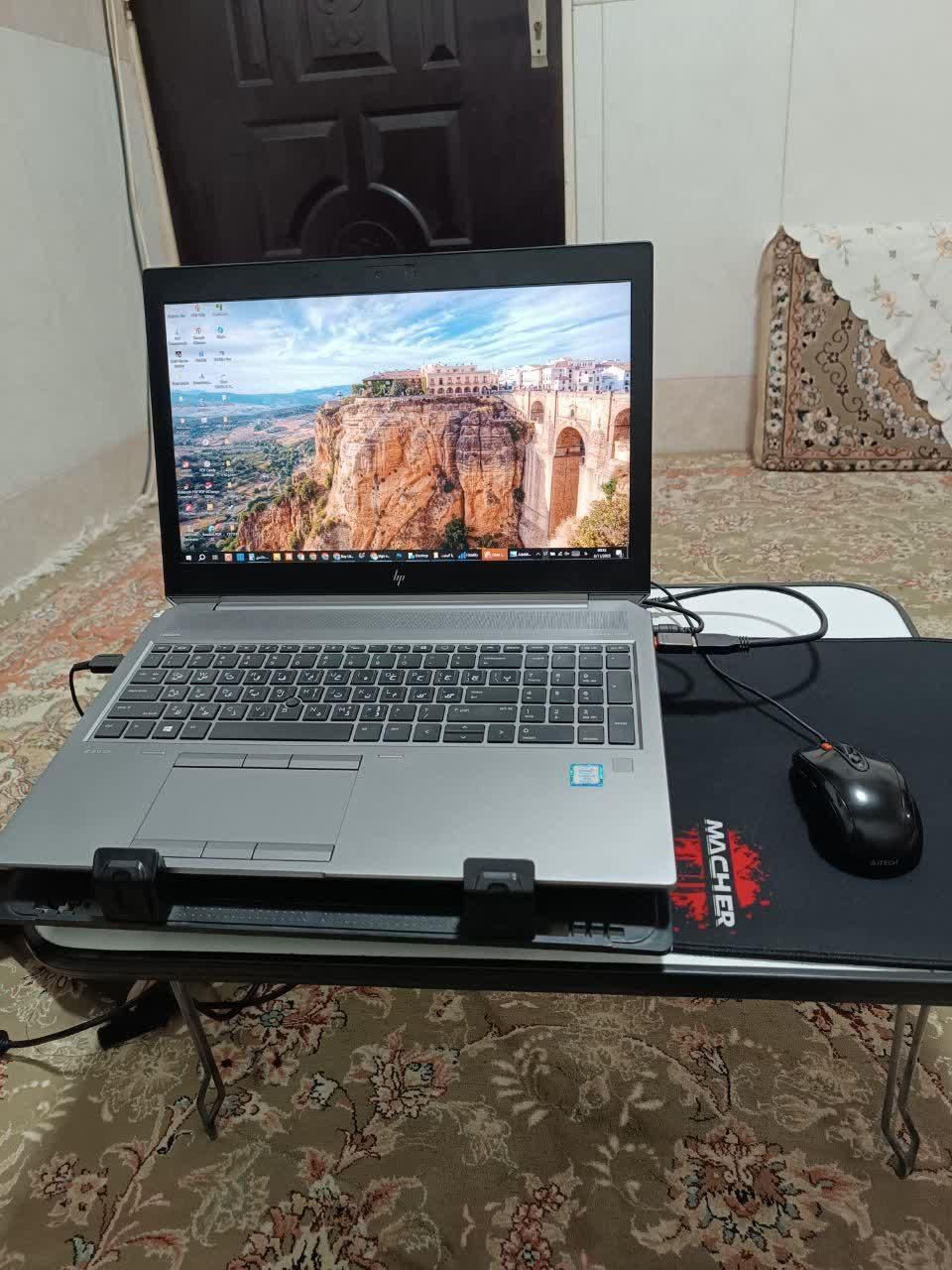 HP zbook G6با i7 9850H رم۳۲گرافیک 4گیگT2000قدرتمند|رایانه همراه|قم, علی آباد سعدگان|دیوار