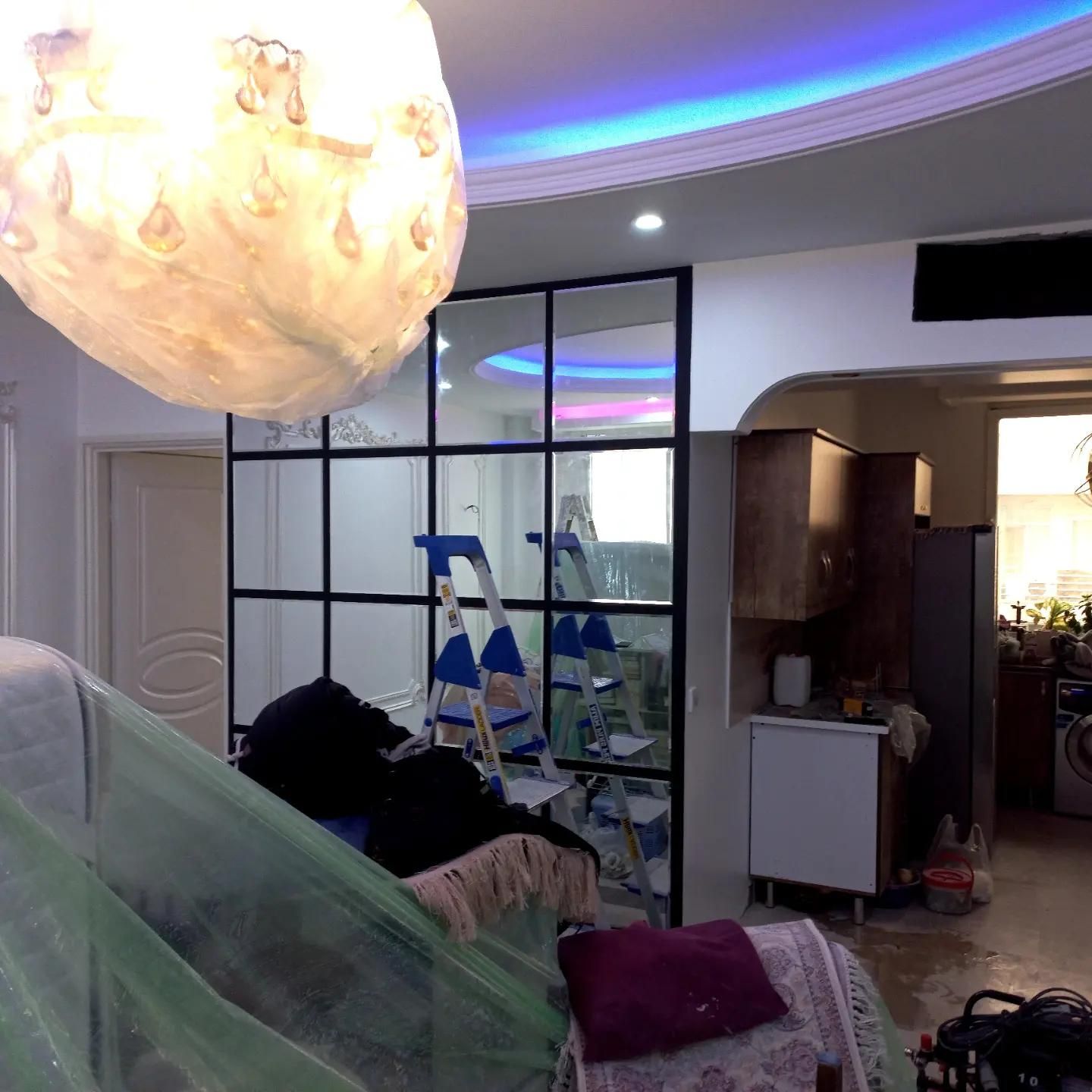 کناف وقاب بندی گچبری و نقاشی ساختمان|خدمات پیشه و مهارت|تهران, هفت حوض|دیوار