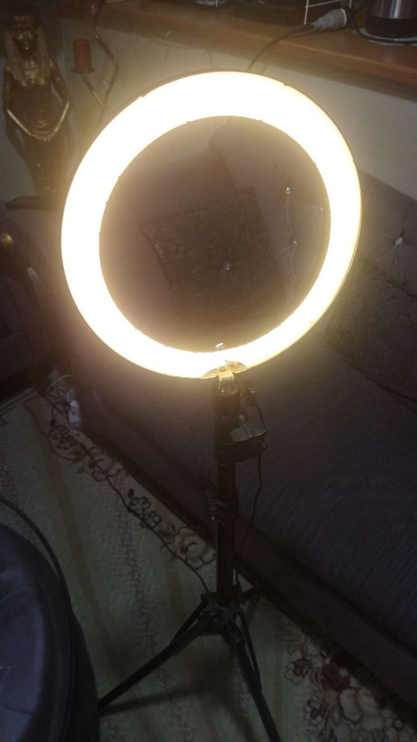 رینگ لایت در سه حالت افتابی، مهتابی، نچرال|لوازم جانبی موبایل و تبلت|تهران, امام زاده حسن|دیوار