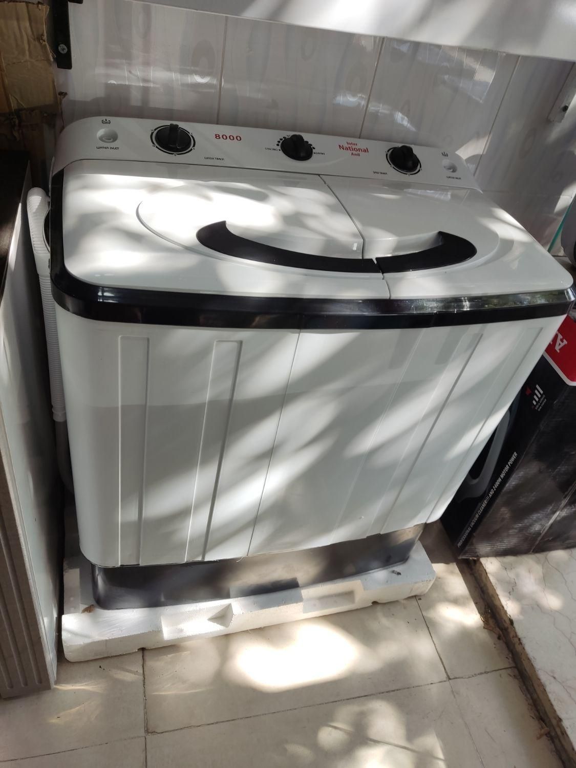 ماشین لباسشویی دوقلوی ناسیونال ۱۰ کیلوBVT950|ماشین لباسشویی و خشک‌کن لباس|زنجان, |دیوار