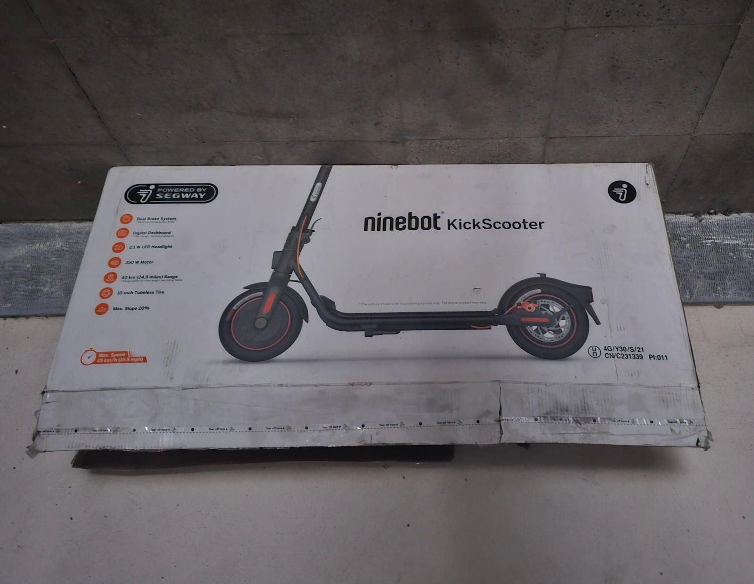 اسکوتر برقی Ninebot مدل F30|دوچرخه، اسکیت، اسکوتر|تهران, نیلوفر|دیوار