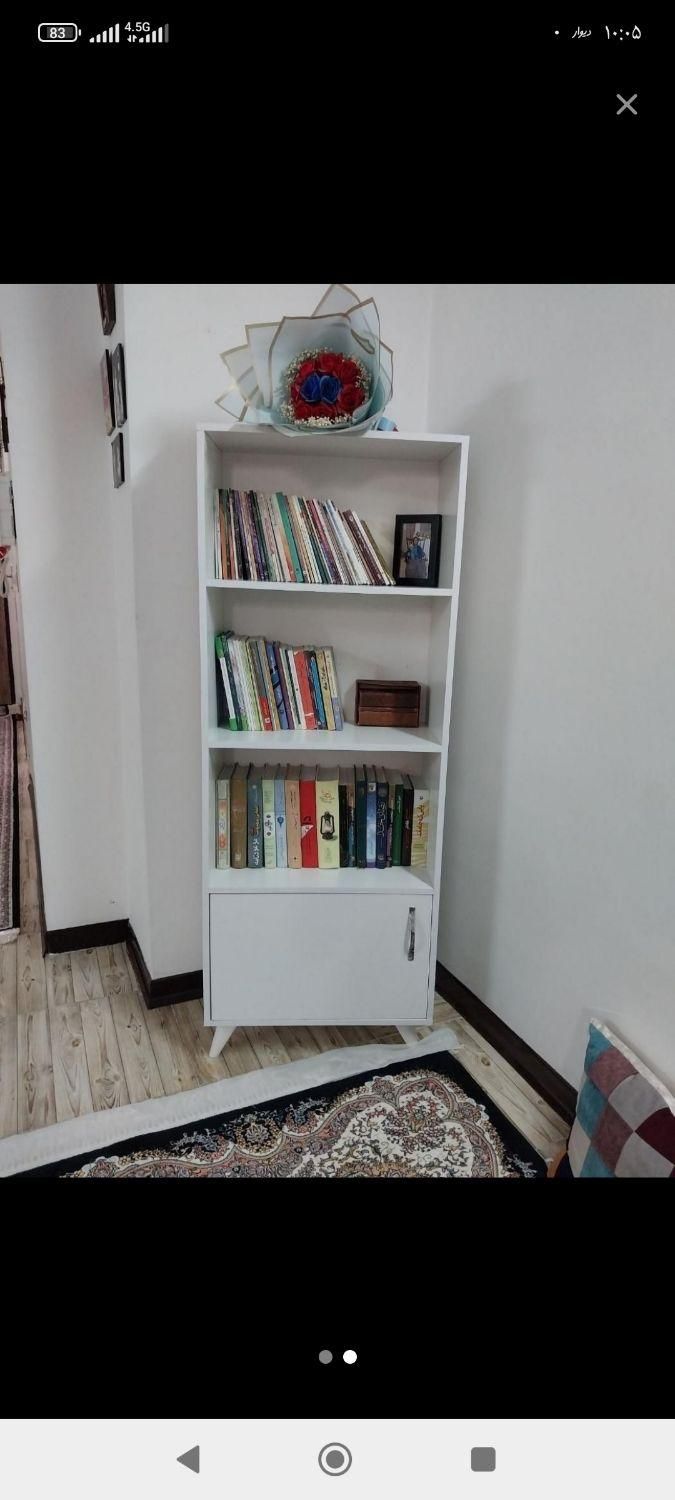 کتابخانه پایه دار|کتابخانه، شلف، قفسه‌های دیواری|تهران, شهرک ولیعصر|دیوار