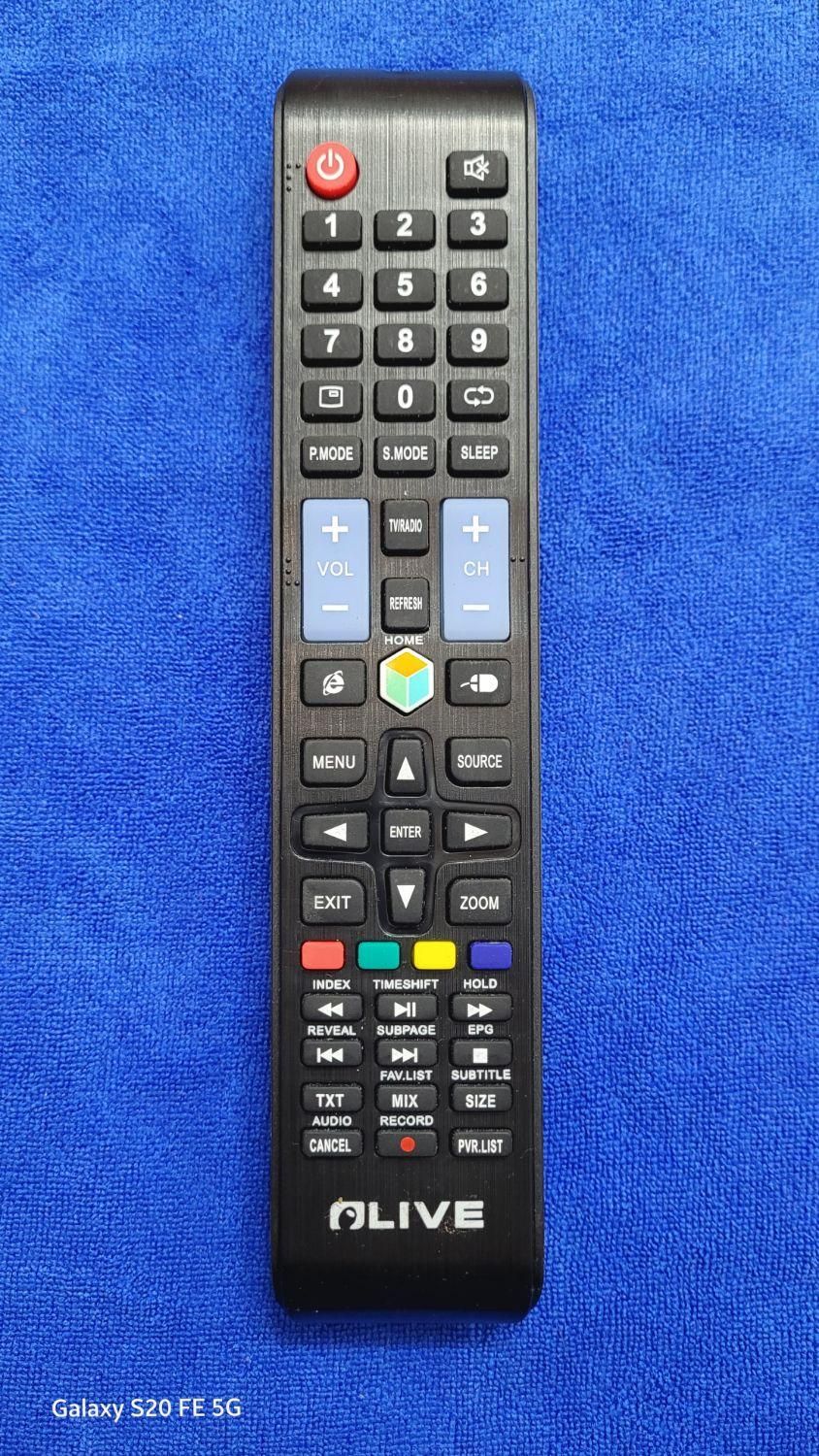 ریموت کنترل تلویزیون برند اولیو یونیوا|تلویزیون و پروژکتور|تهران, شیخ هادی|دیوار