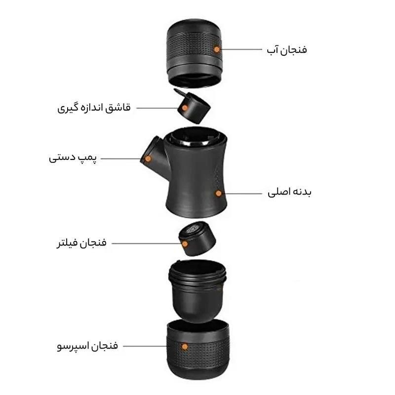 اسپرسو ساز دستی مدل تیریم|سماور، چای‌ساز، قهوه‌ساز|تهران, ونک|دیوار