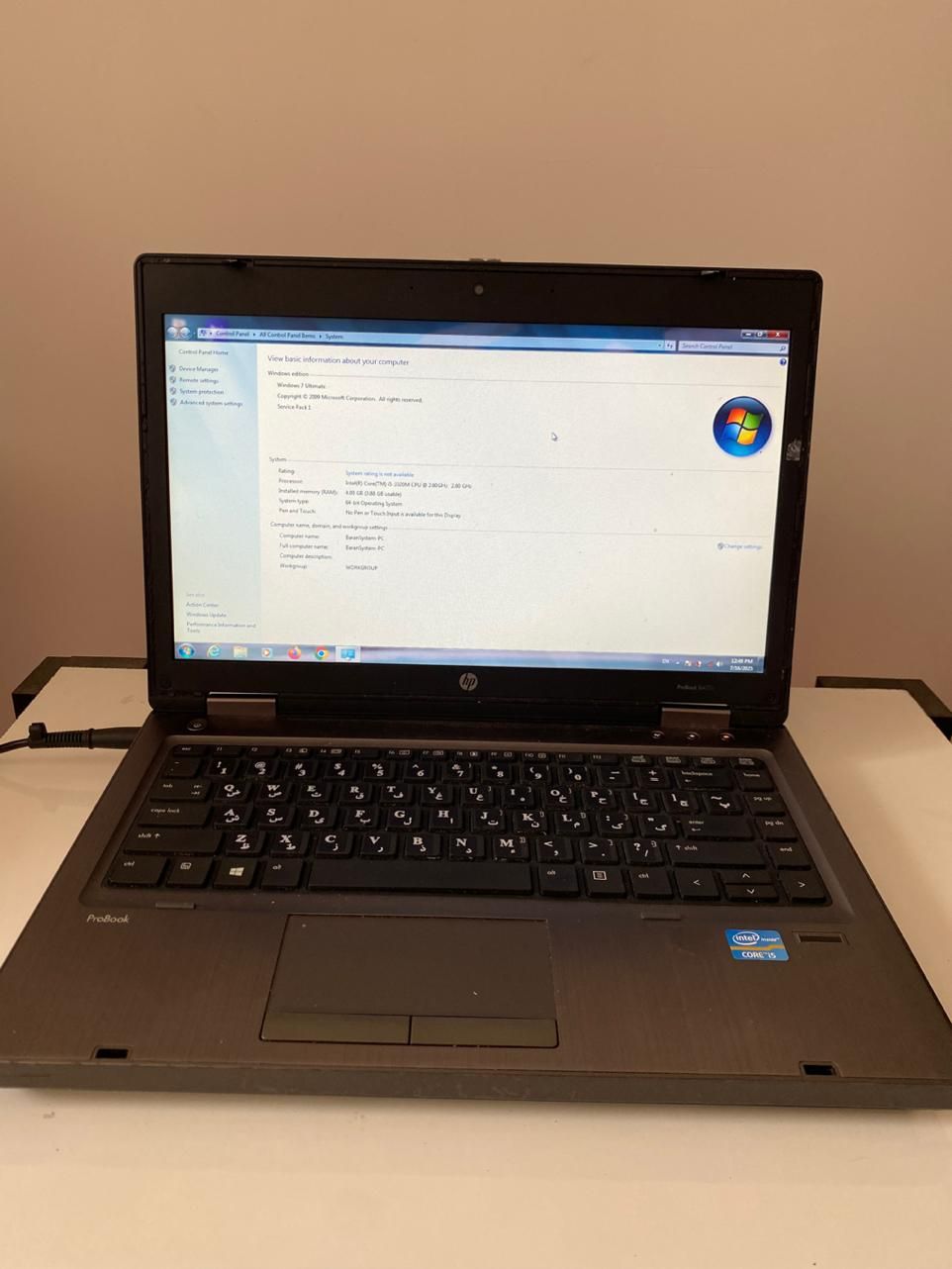 Hp ProBook 6470b|رایانه همراه|آبدانان, |دیوار