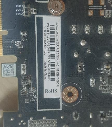 کارت گرافیک زوتک گیمینگGTX 1650 OC GDDR6 4GBe|قطعات و لوازم جانبی رایانه|رفسنجان, |دیوار