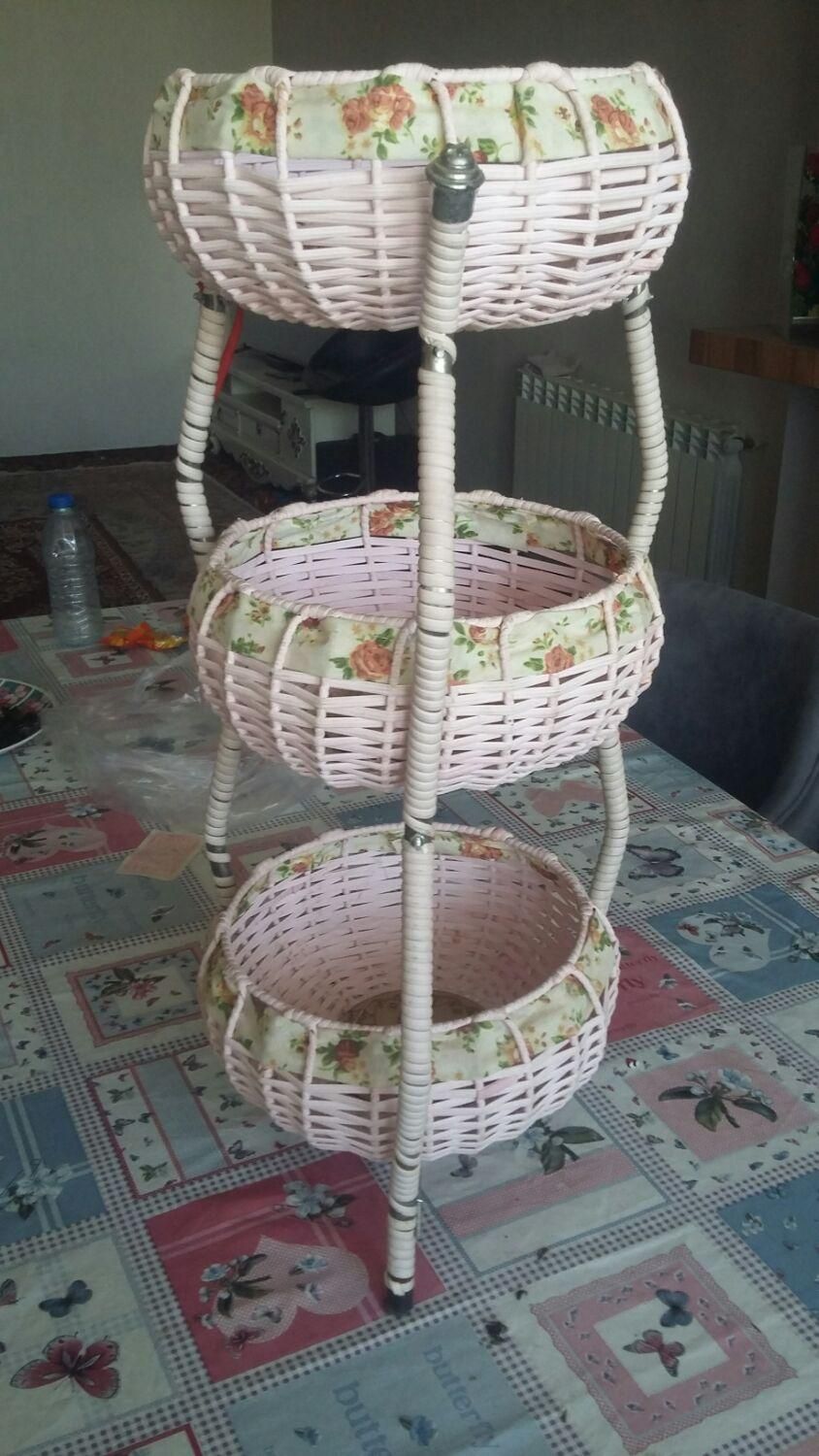 سبد سیب زمینی و پیاز|ظروف نگهدارنده، پلاستیکی، یکبارمصرف|اسلامشهر, شهرک سعیدیه|دیوار