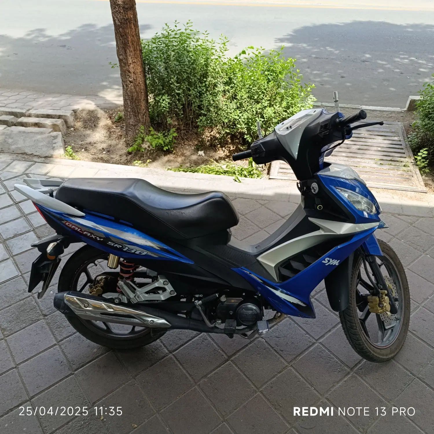 موتور گلکسی sym130|موتورسیکلت|کاشان, فاز ۲ ناجی آباد|دیوار