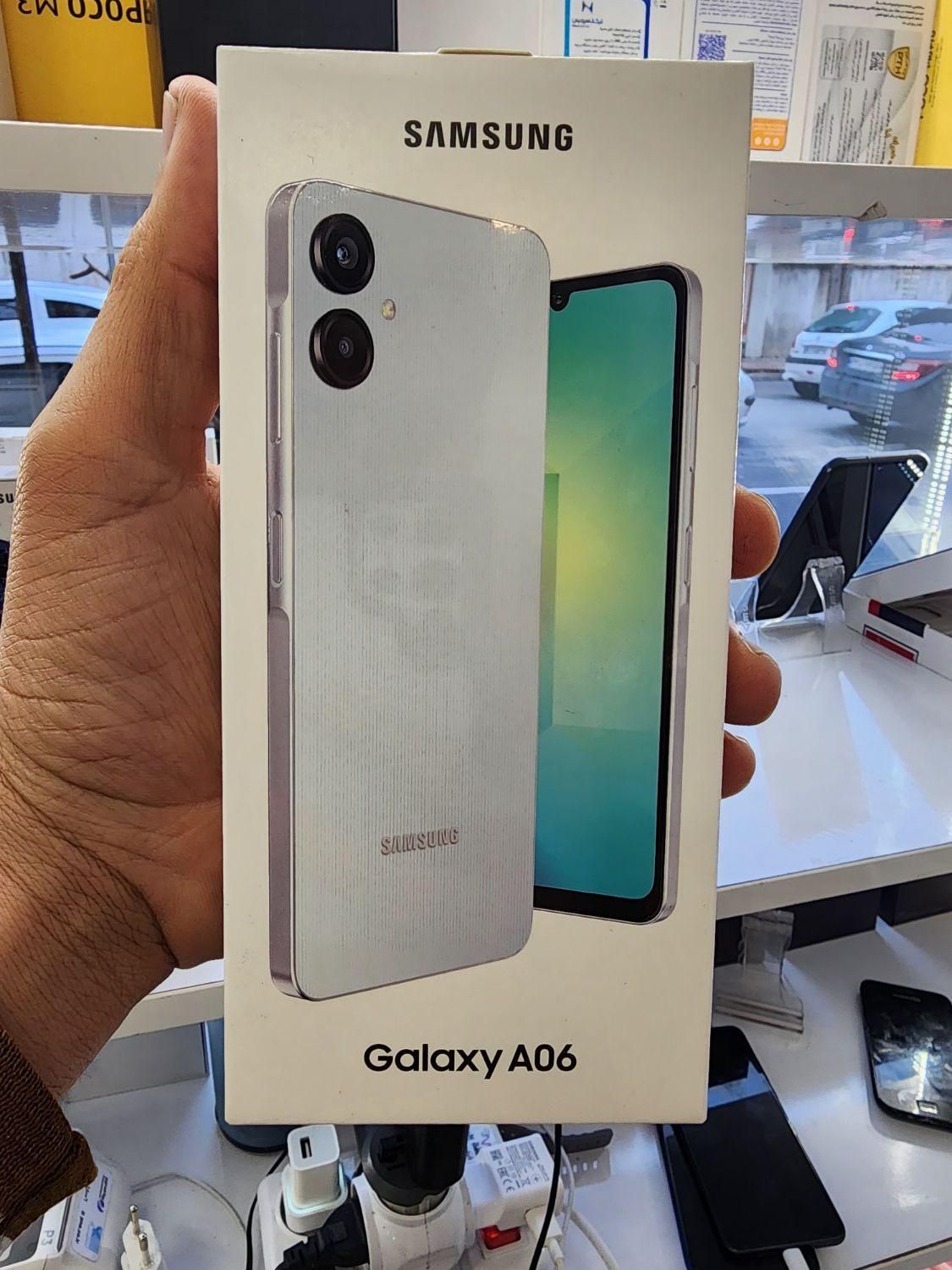 سامسونگ Galaxy A06 حافظه ۶۴/۱۲۸ نو پلم|موبایل|شیراز, سینما سعدی|دیوار