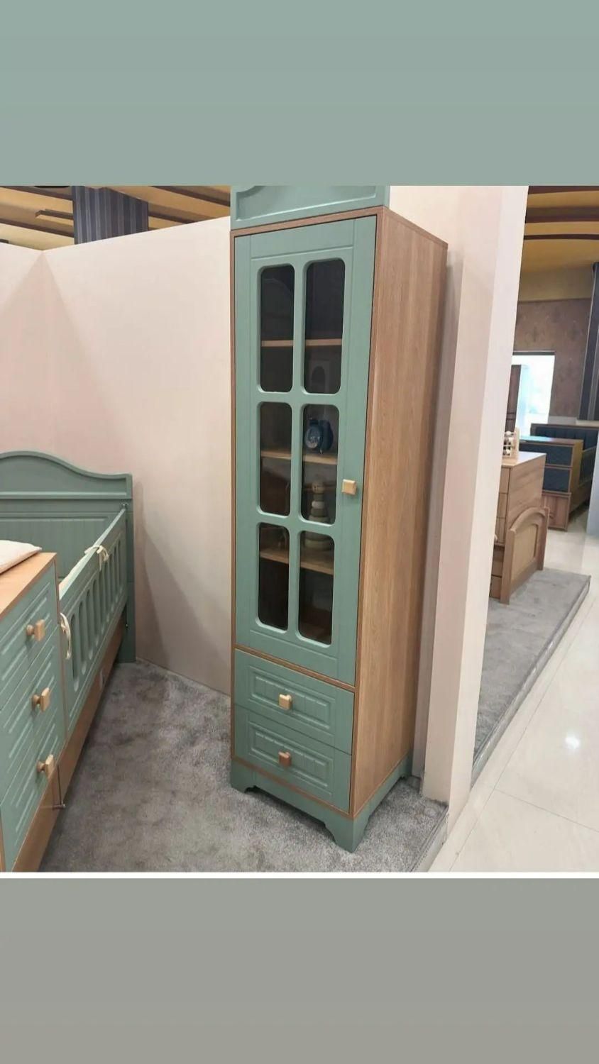 سرویس کمد و تخت نوزاد نوجوان مدل آیسان|تخت و سرویس خواب|پردیس, فاز ۴|دیوار