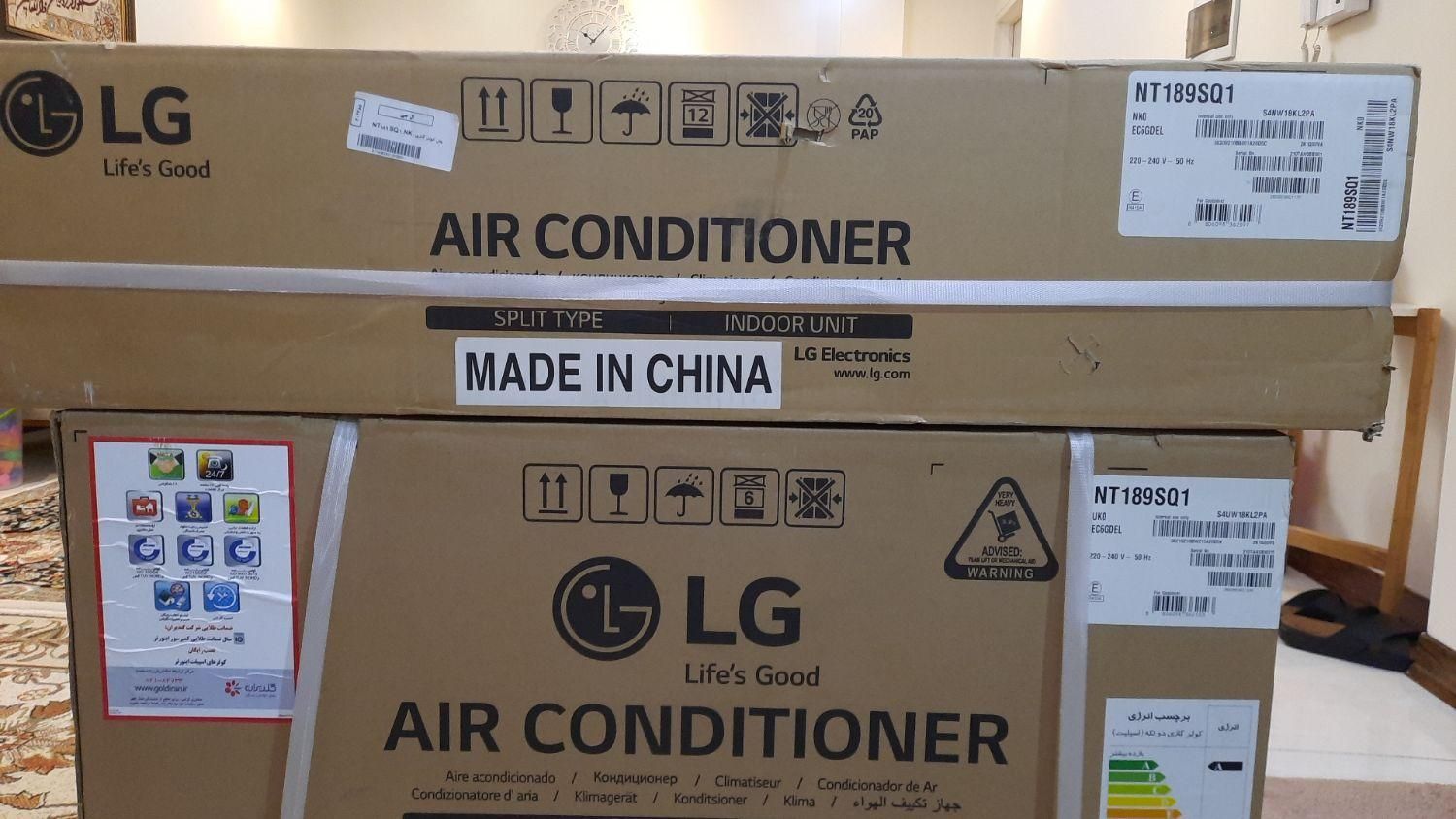 کولر گازی ال جی اصل با ضمانت گلدیران|کولر گازی و فن‌کوئل|تهران, فردوسی|دیوار