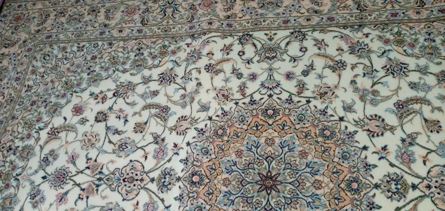 فرش دستباف ۶متری نایین. پشم و ابریشم|فرش|اصفهان, تیران|دیوار