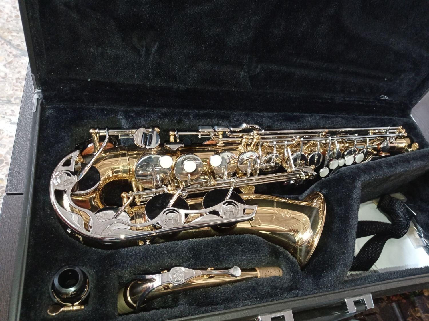 ساکسیفون آلتو یاماها yas 26|سازهای بادی|تهران, باغ فردوس|دیوار