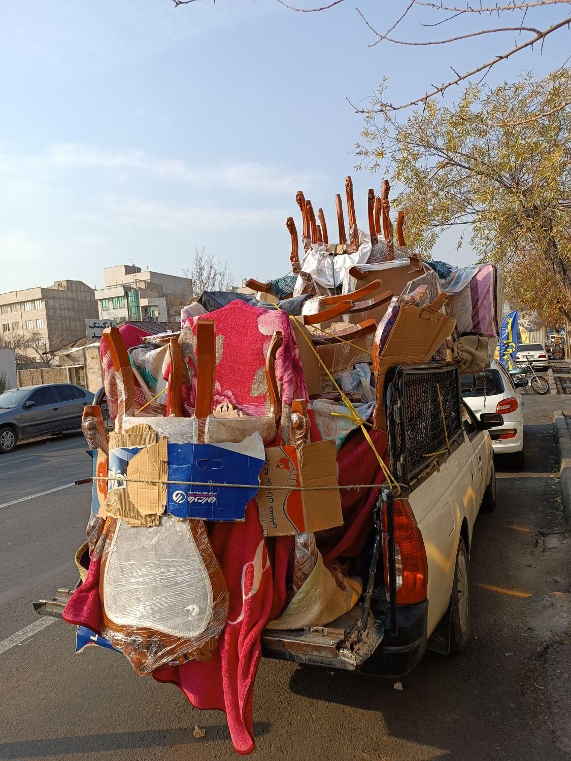 وانت بار با کارگر|خدمات حمل و نقل|کرج, باغستان|دیوار