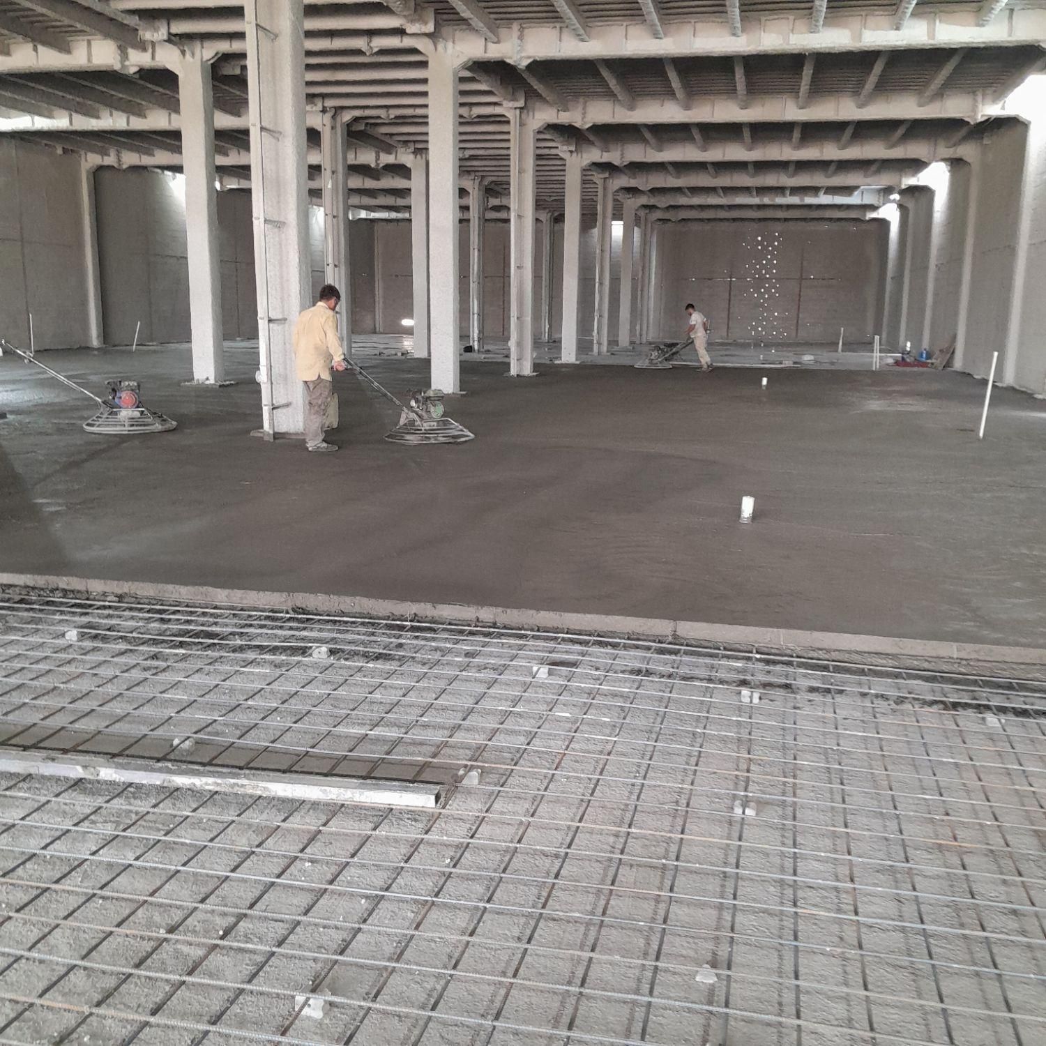 بتن ریزی کف با دوربین تراز لیزری|خدمات پیشه و مهارت|رباطکریم, رباطکریم|دیوار