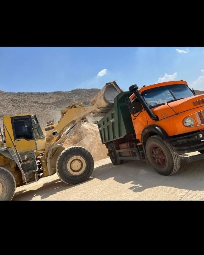 حمل ماسه شن و مخلوط و مصالح ساختمانی|خدمات حمل و نقل|یاسوج, |دیوار