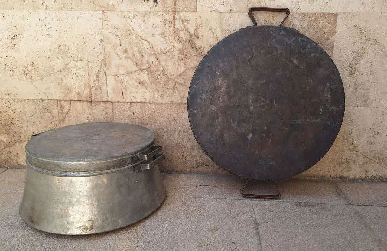 دیگ مسی و درب مسی|ظروف پخت‌وپز|مشهد, شهید بهشتی|دیوار