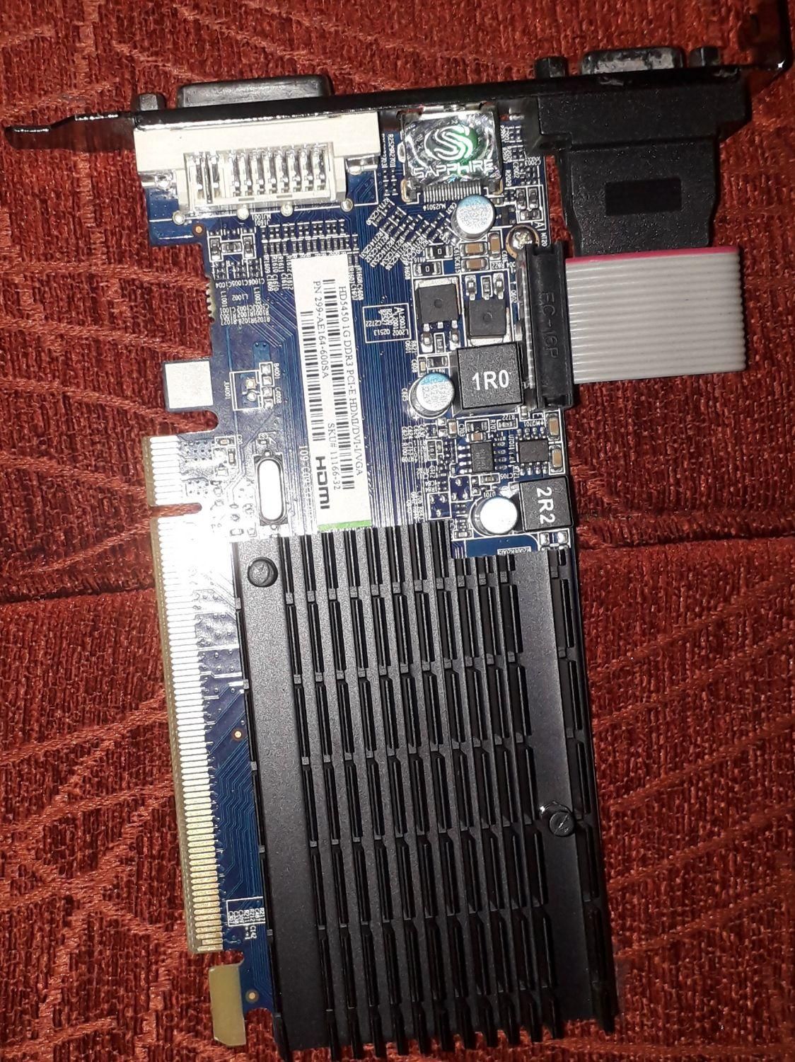 کارت گرافیک HD 5450 1G DDR3|قطعات و لوازم جانبی رایانه|ساوه, |دیوار