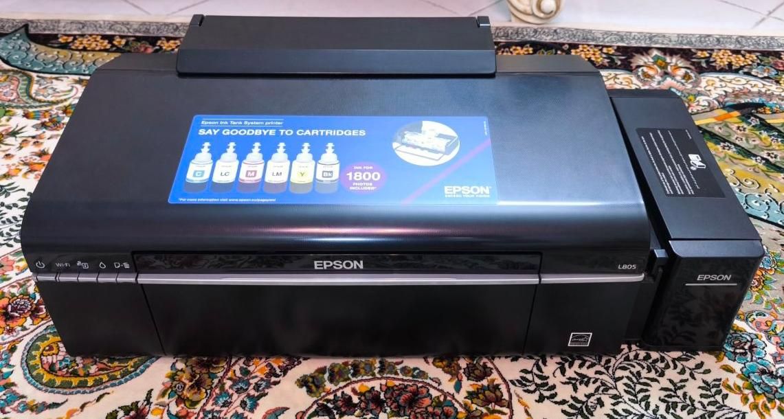 پرینتر رنگی EPSON L805 خانگی|پرینتر، اسکنر، کپی، فکس|مشهد, مشکینی (شهرک غرب)|دیوار