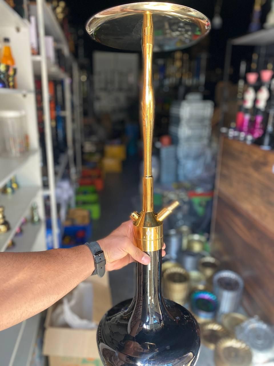 قلیان کرنو برنجی اصلی با ۴سال ضمانت|کلکسیون و سرگرمی|گلستان (تهران), |دیوار