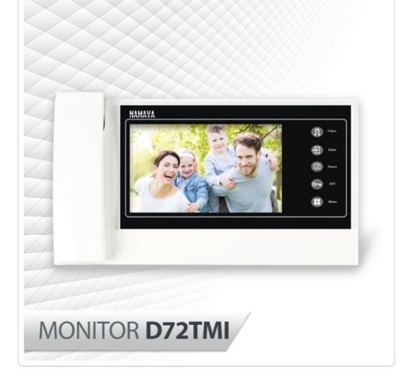 آیفون نماوا  مانیتور مدل D72TMi|صوتی و تصویری|تبریز, |دیوار