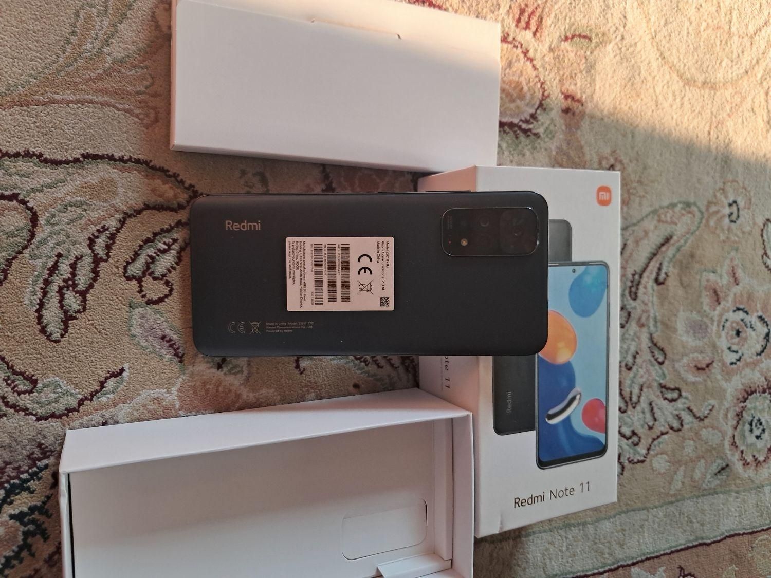 شیائومی Redmi Note 11 با حافظهٔ ۱۲۸ گیگابایت|موبایل|رشت, عینک|دیوار