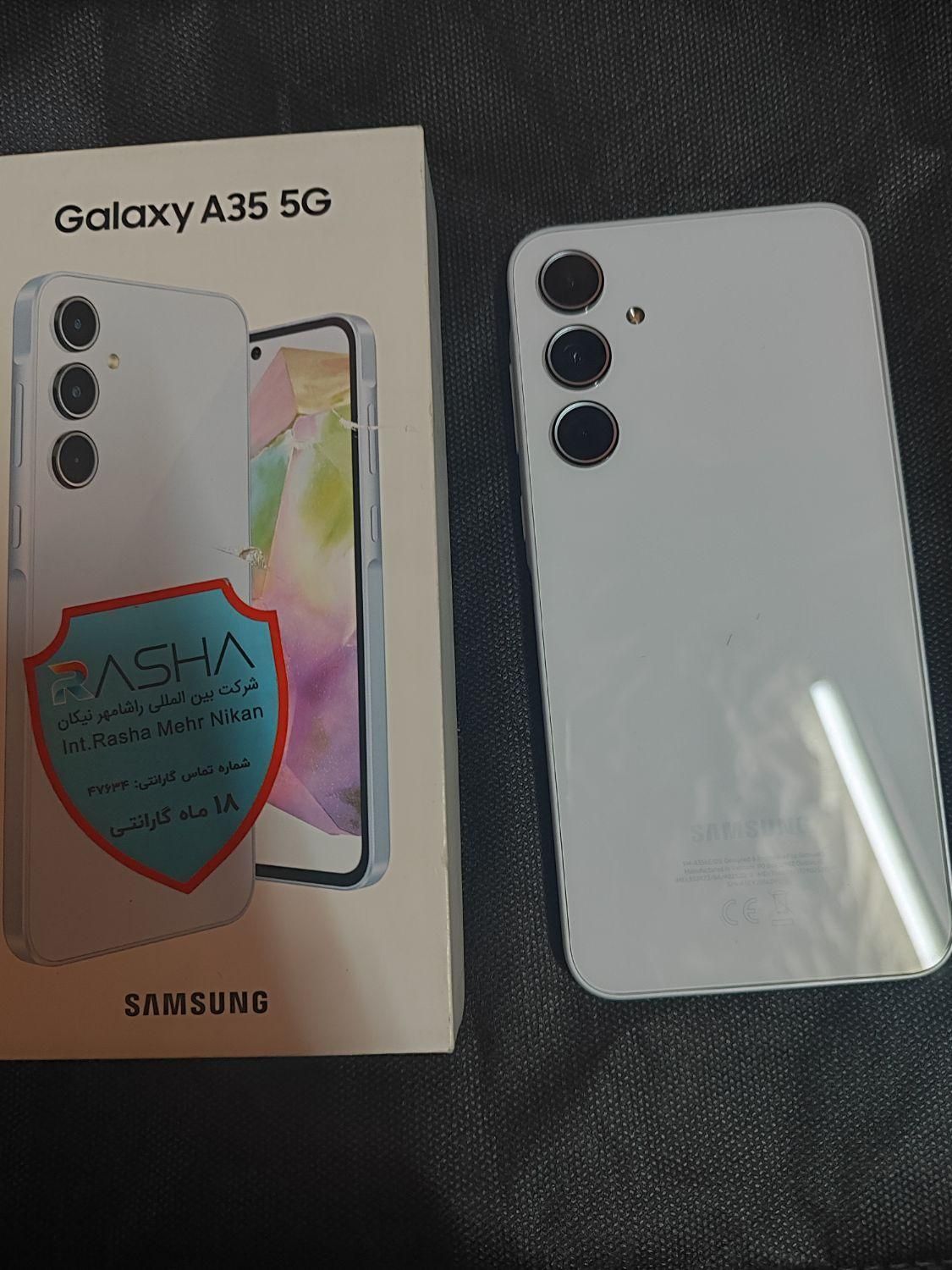 سامسونگ Galaxy A35 با حافظهٔ ۱۲۸ گیگابایت|موبایل|تهران, حمزه‌آباد|دیوار