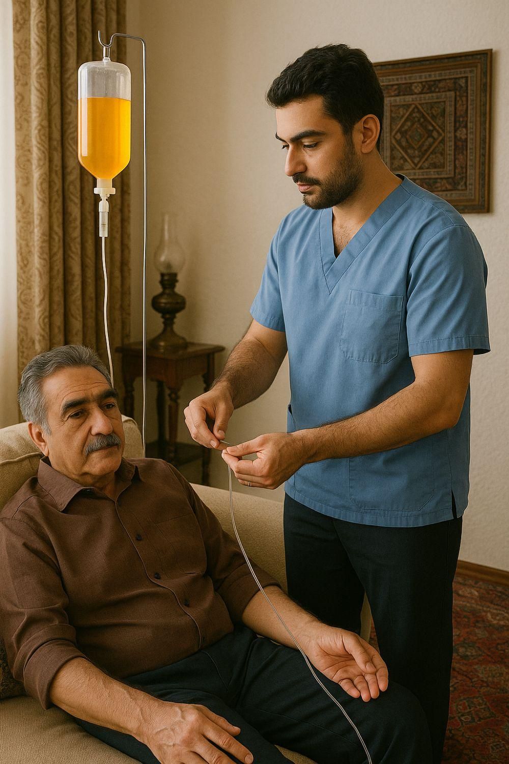 نوار قلب تزریقات پانسمان وصل سرم در منزل شیراز|آرایشی، بهداشتی، درمانی|شیراز, سایت اداری|دیوار