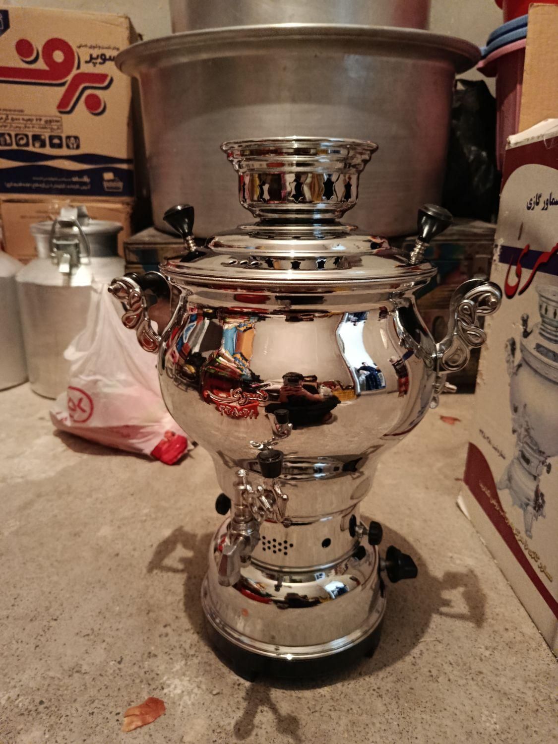 سماور مدل کسری|سماور، چای‌ساز، قهوه‌ساز|کرمانشاه, |دیوار