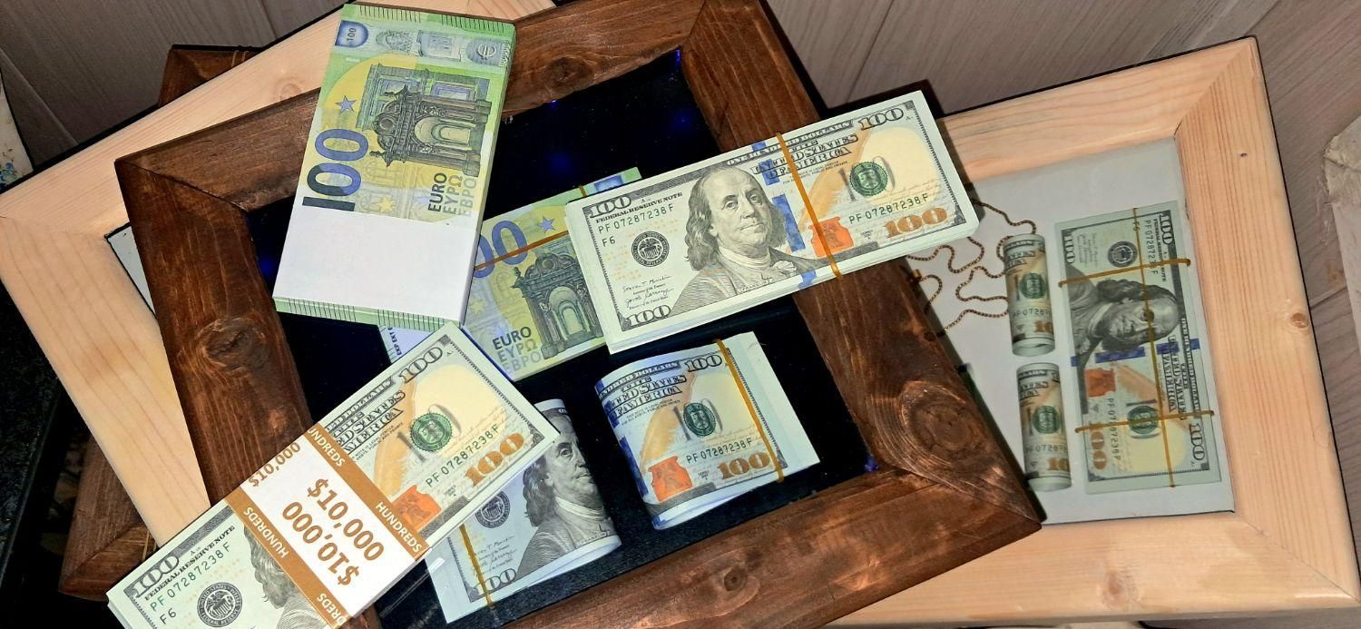 دلار یورو درام نمایشی مشابه اصل پول اسکناس شادباش|کلکسیون سکه، تمبر، اسکناس|تهران, چهارصد دستگاه|دیوار