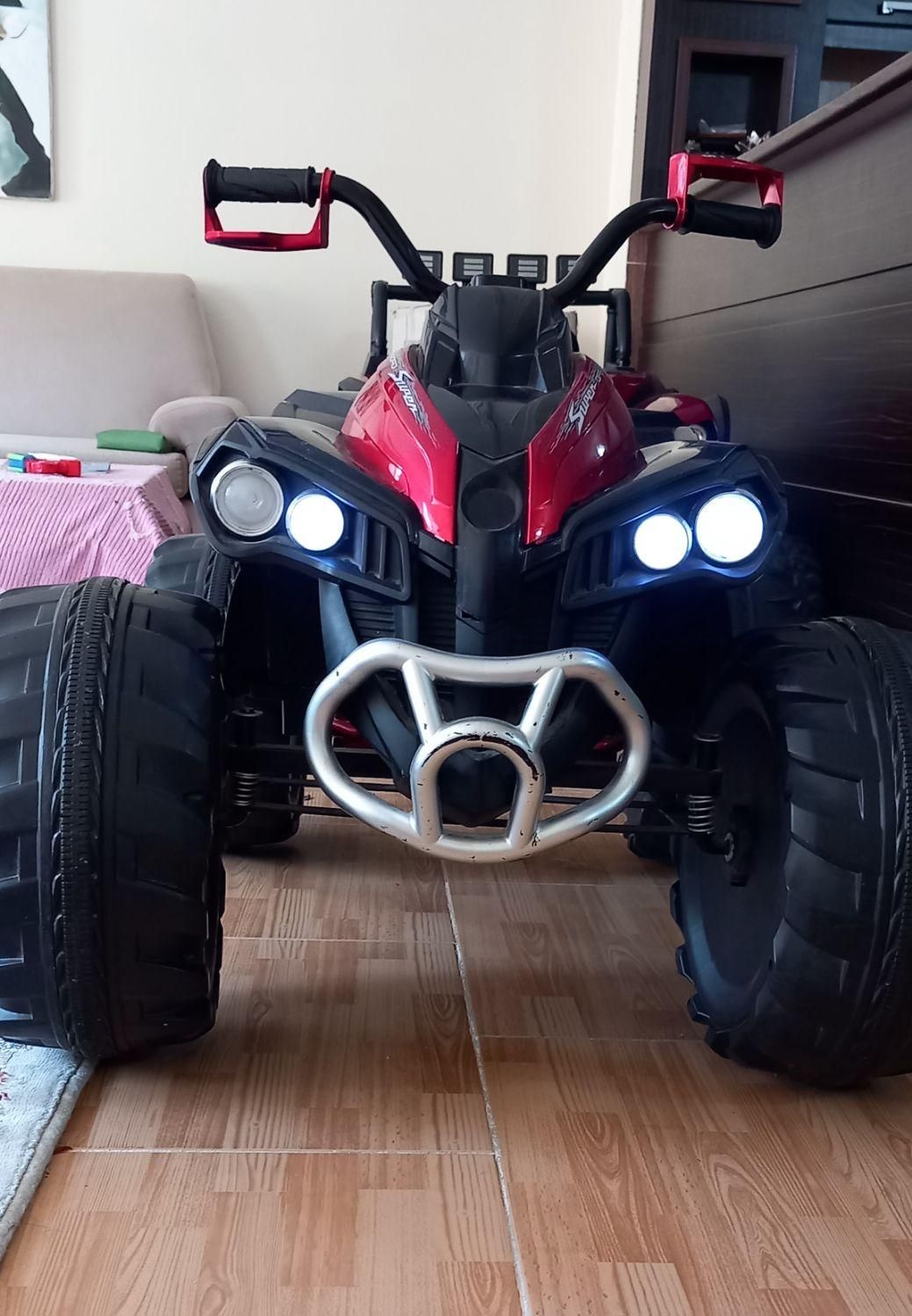 موتور شارژی چهارچرخ دنده ای|اسباب و اثاث بچه|علیآباد کتول, |دیوار